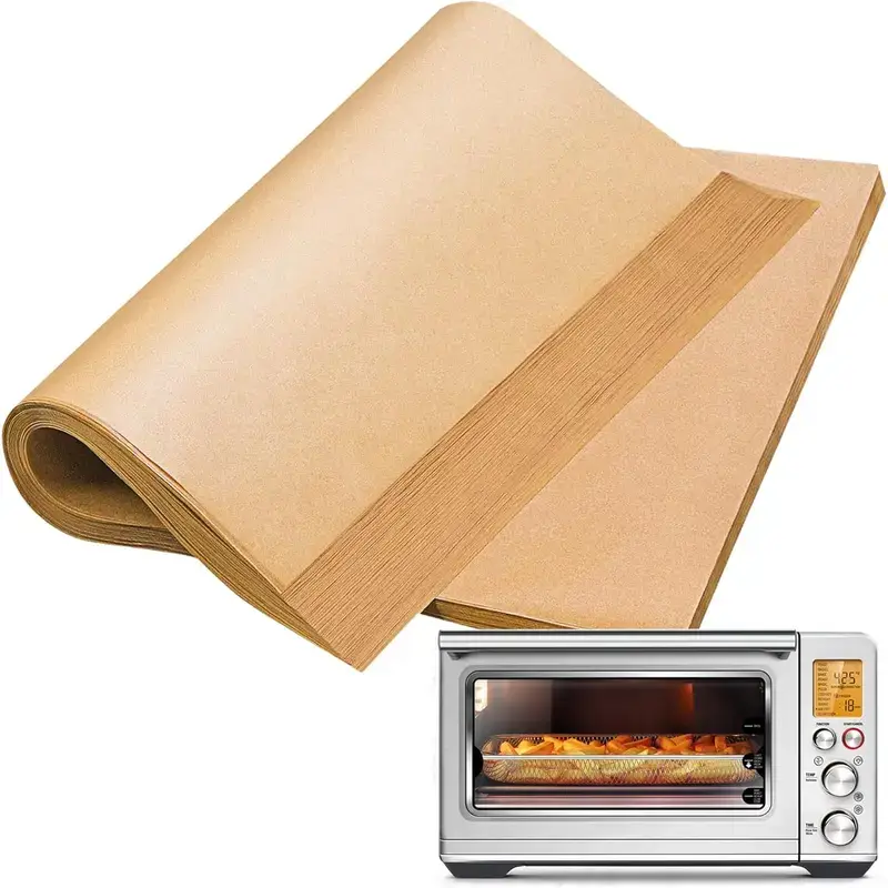 100 PCS Baking Paper for Half Sheet Pans, Oven, Air Fryer, Grill, Heat Resistant Disposable Kitchen Baking Liners, Baking Tools, Home Baking Supplies