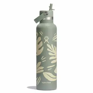 Hydro Flask 24 oz Standard Mouth Water Bottle with Flex Straw Cap