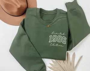 Gildan 1986 Limited Edition Heavy Blend Crewneck Sweatshirt, 40th birthday sweatshirt