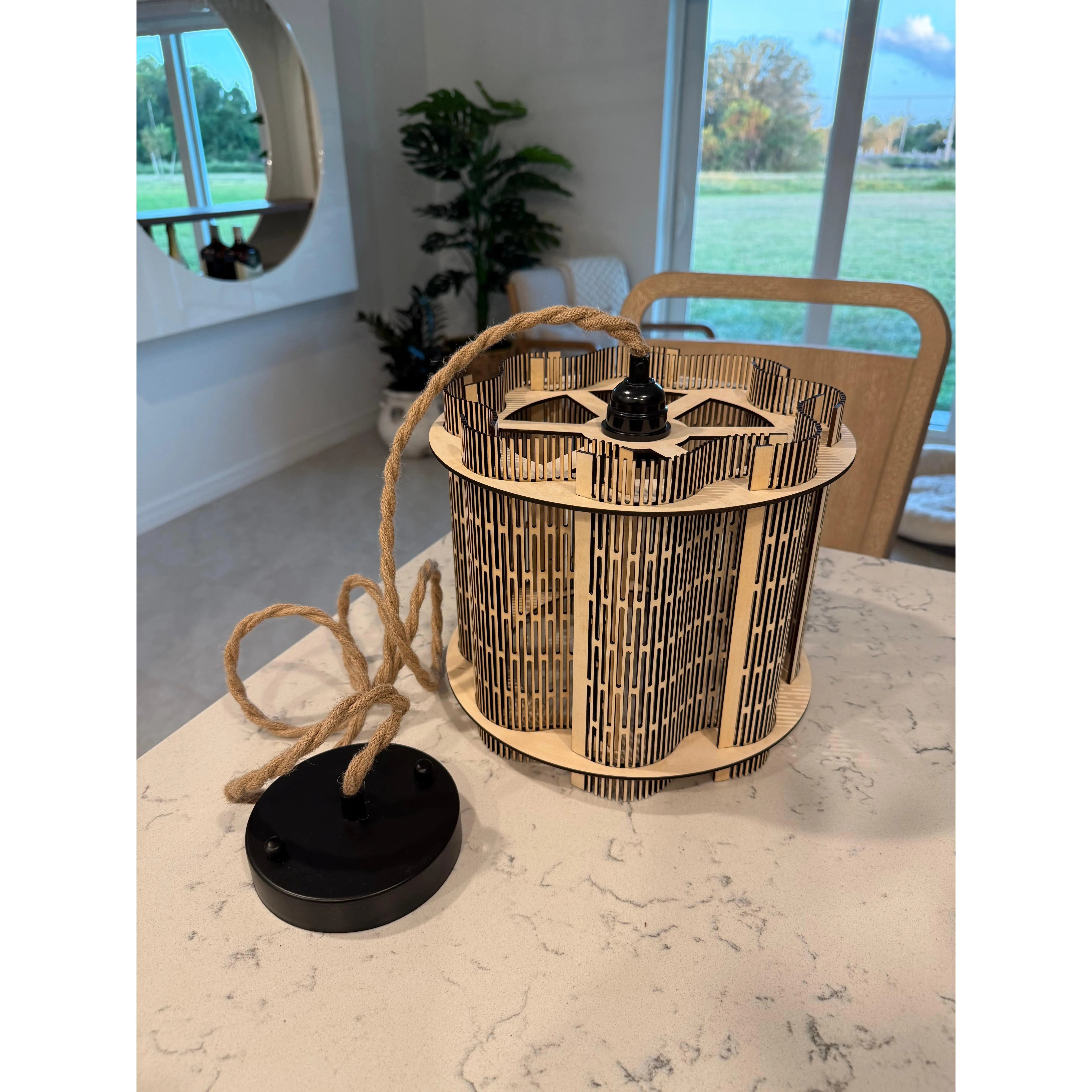 Wooden Chandelier Pendant Lighting
