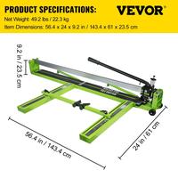 48 inch / 1.2 m - Single Rail - Green