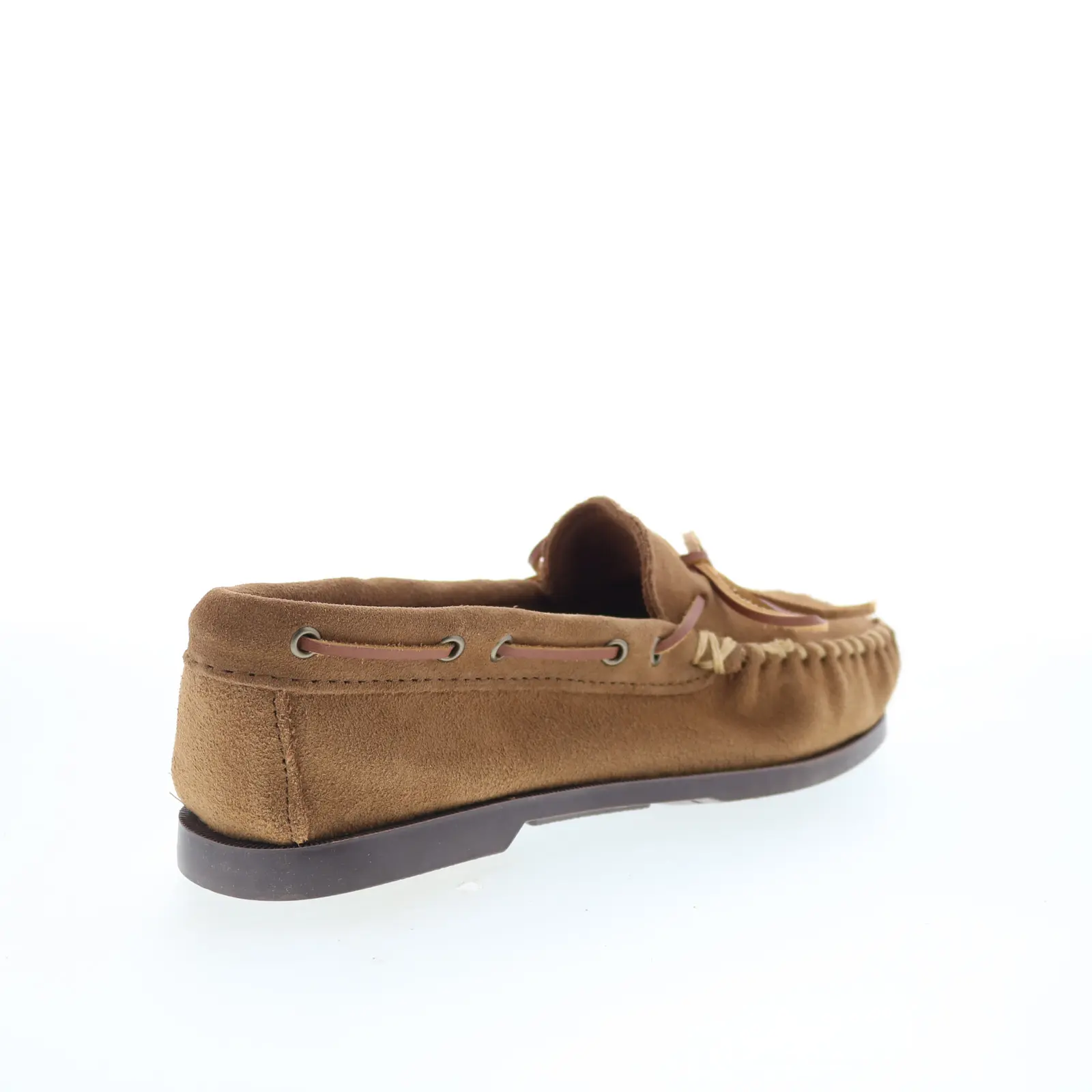 Minnetonka Men\'s Camp Moccasin Loafers - maple - Size 9 - NWB Minnetonka Men main image 4