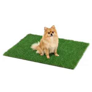 Bliss Artificial Grass, Dog Potty Train Mat, Easy Clean Drainage, 39.4" x 31.5"