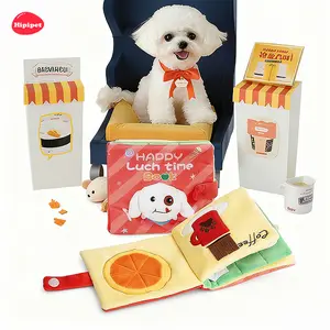 [HipiPet] Viral Ins Dog Snuffle Book Toy - Treat-Hiding & Food-Leaking, Stimulates Sniffing Instinct, Must-Have for Home Enrichment!