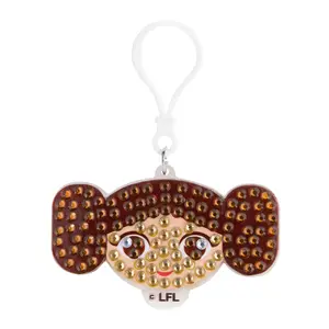 Easy Gem Keychain - Leia Rebel Charm