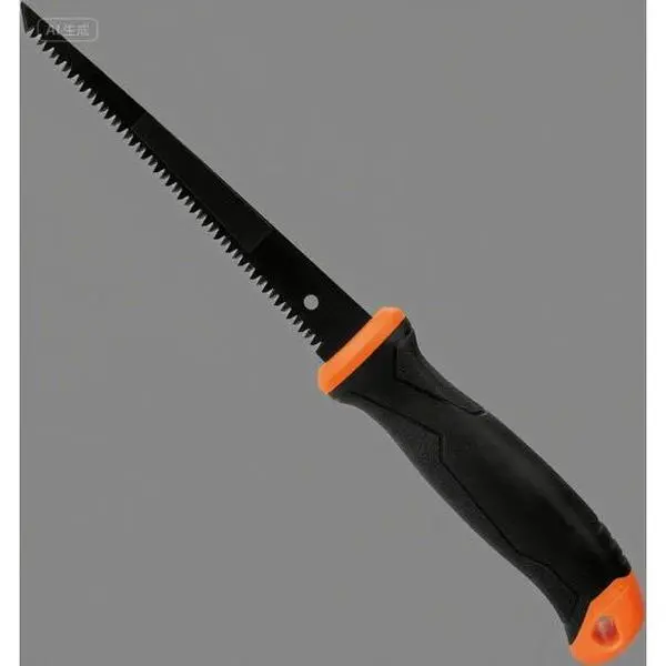 6-Inch Bi-Metal Drywall Saw with Ergonomic Soft Grip Fiberglass Handle - 8-TPI Blade, Triple Ground Teeth, Corrosion-Resistant, Durable Construction, Lanyard Hole - Versatile Tool for DIY Projects, Pumpkin Carving