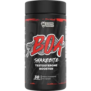 BOA Snakebite Performance Support Capsules | Daily Vitality & Strength Support Supplement | 90 Capsules | 30 Servings