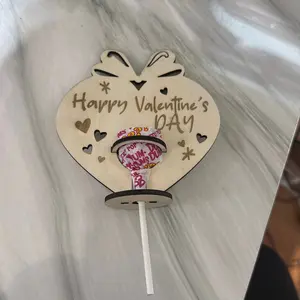 Valentines Dumdum Lollipop Holder - Custom Name Option, Additional Features or Designs