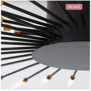 Luxurious Spiral LED Chandelier