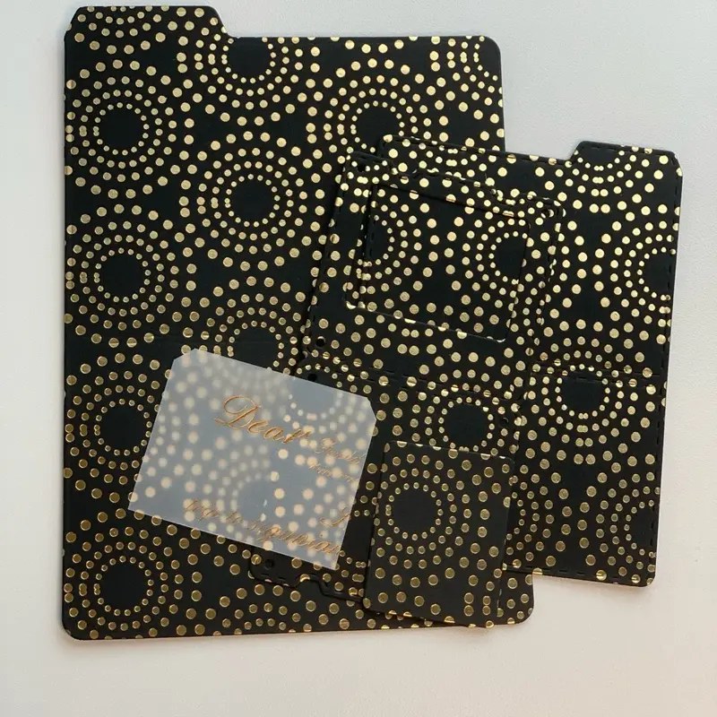 Handmade DIY junk journal folio