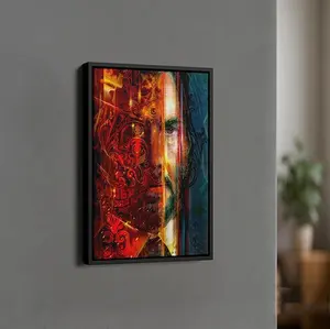 Vintage John Wick Movie Poster Print - Keanu Reeves Cinema Decor For Man Cave - Action Movie Art