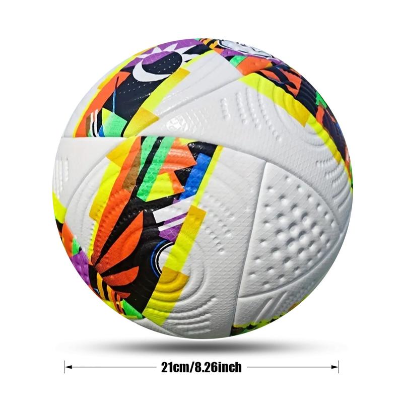 High Durability Size 5 Soccer Ball, Seamless PU Material, Anti-Explosion & Wear Resistant, Ideal for Adult Training & Matches, Football Balls