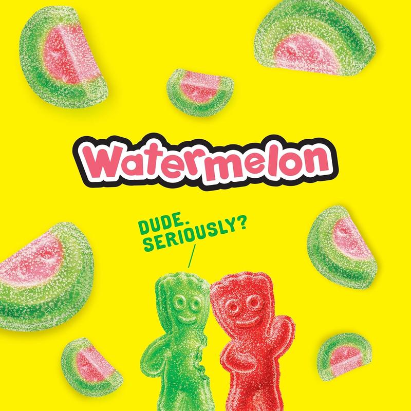 SOUR PATCH KIDS Watermelon Soft & Chewy Candy, Family Size, Bulk Candy, 1.8 lb