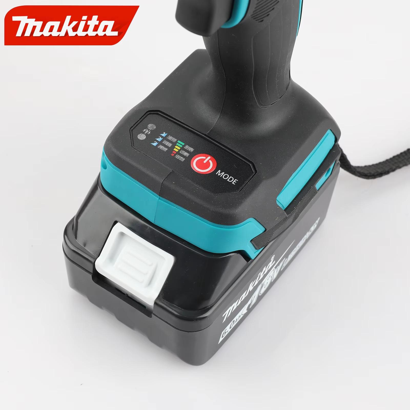 Makita DTW300 18V Tool Set Brushless Power Large Cordless Wrench 330Nm Torque Wind Cannon Remove Tire Lithium Auto Repair