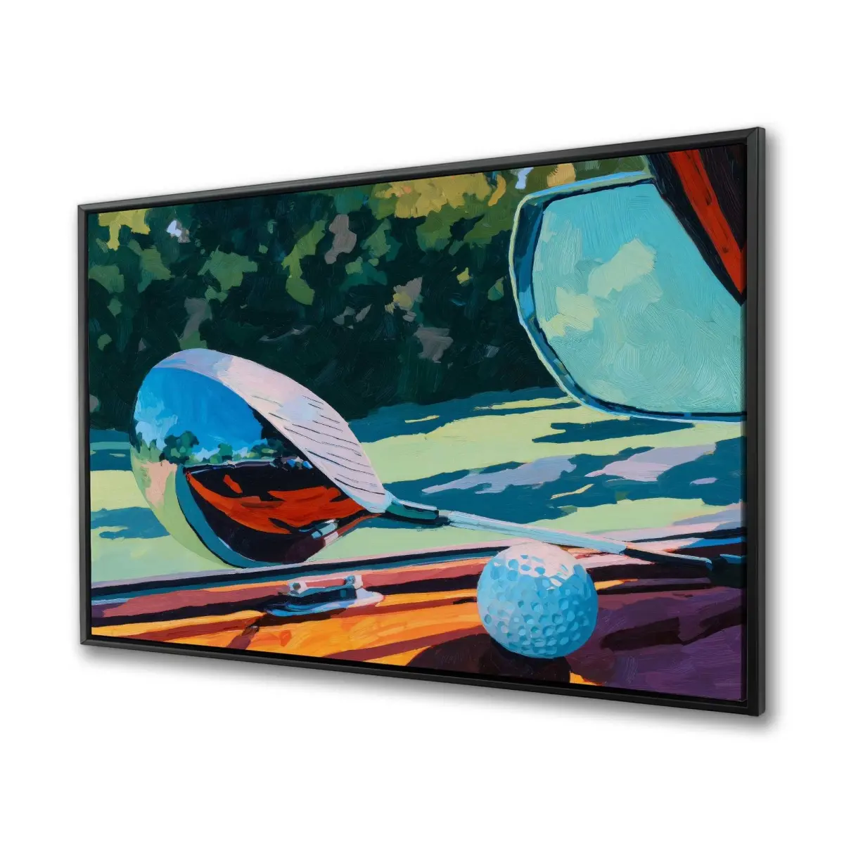 Conscious Sales C1FC364886TKSJ 36 x 48 in. The Drive - Sports Car Framed Canvas for Home Decor
