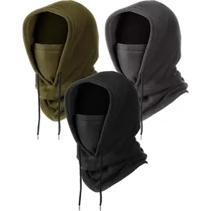 3 Pack Tactical Winter Warm Fleece Balaclava for Men and Women Cold Weather Windproof Full Face Mask Neck Warmer for Skiing Cycling Hiking Outdoor winter balaclava face mask