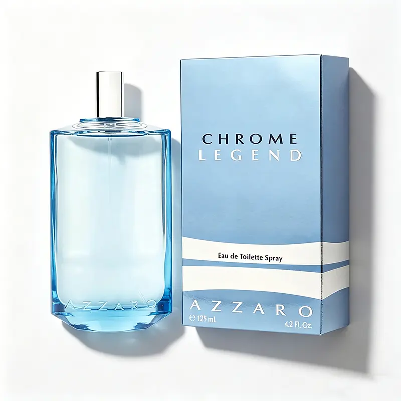 Azzaro Chrome Legend Men's Eau de Toilette（4.2 Fl.oz / 125 ml）Aromatic Fruity