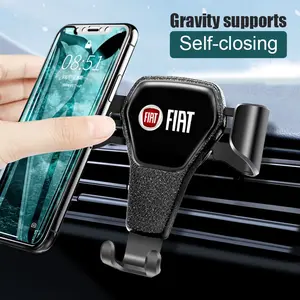 Car Phone Holder Vent Clip for Fiat Abarth Pulse Panda Tipo Strada 600 500x Mobi Doblo Fullback Freemont Toro Qubo Fiorino Aegea Punto