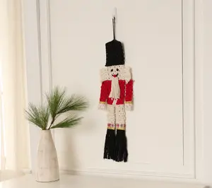Home Reflections Woven Fabric Nutcracker
