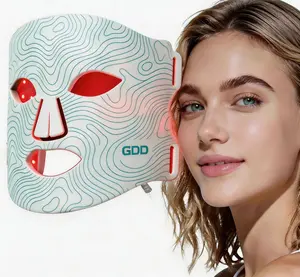GDD LUMIQI LED Face Mask FDA Certified Red & Near-Infrared Light Therapy for Home Use Professional LED Therapy at Home Safe Effective
