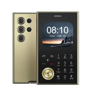 V8 Mini Phone, 2.01 Inch HD Round Screen, 2g Network, Dual Sim Card, Fast Dialing, Magic Voice, Fm Radio, Flashlight, Small Phone, Cellphone