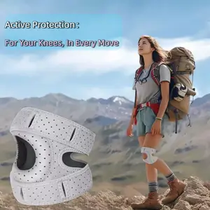 Knee Brace for Women Men Adjustable Knee Support with Side Stabilizers, Patella Gel Pads & Upgraded Silicone Anti-Slip Strip -Patella Knee Brace for Meniscus Tear, Knee Pain, Arthritis, Injury Recovery, Running, Workout