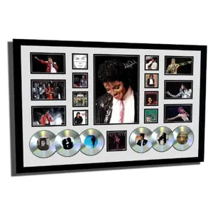 [ Sale Up To 30%] Michael Jackson SignedDecor Edition Memorabilia Decor Poster_ No Framed
