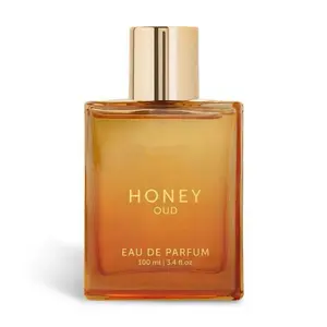 Luxury's Honey Oud I Eau de Parfum 100ml 3.4 fl oz Patchouli Vanilla Bergamot Floral & Spicy Fragrance Clean Vegan Essential Oils Cruelty Free for Women and Men
