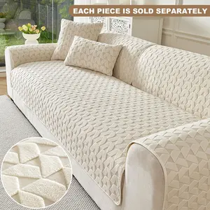 Luxury Microfiber Sofa Cover, Dust-Proof All-Season Universal Protector, Ideal for Home, Hotel, Dormitory