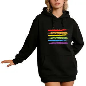 Unisex Rainbow Flag Hoodie – Celebrate Gay & LGBTQ Pride All Year Long