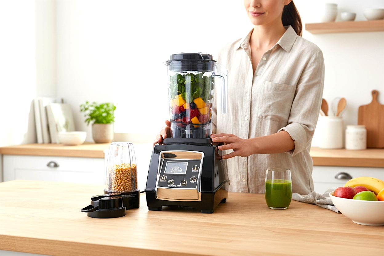 Ultra Heavy Duty Turbocrush Blender - BPA Free
