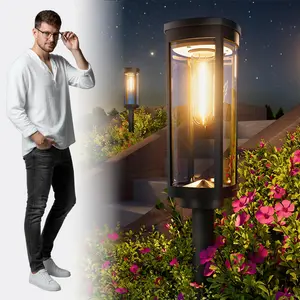 Solar Outdoor Lights – Elegant Pathway Lights, Auto On/Off, Waterproof, Rechargeable & Decorative, Perfect for Garden & Yard