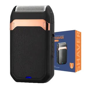 Electric Shaver, Rechargeable Electric Razor, Professional Shaver for Men, Wet and Dry Use Electric Shaver, Great for Travel, Holiday Gift