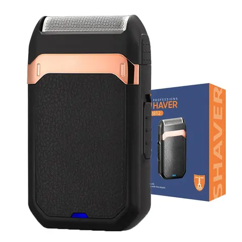 Electric Shaver, Rechargeable Electric Razor, Professional Shaver for Men, Wet-and-Dry Use Electric Shaver, Great for Travel, Holiday Gift