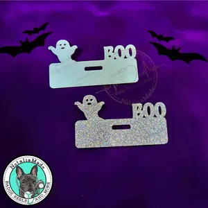 Halloween Ghost Badge Buddy Peaker
