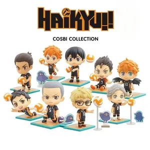 Hot Toys Haikyuu!! Cosbi Collection – Official Bandai Hinata Shoyo Blind Box Mini Figure, Official Anime Collectible Model Toy for Fans