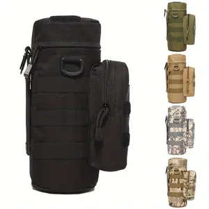 2024Tactical Water Bottle Pouches - Molle Water Bottle Holder with D-Ring Hook for Backpack2025