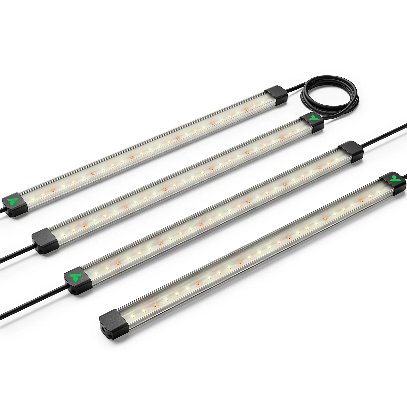 VIVOSUN Lumaray LED Grow Light Bars 16”(4-Bar), Full Spectrum Side Lighting with 60% Red Light up to 25% Yields for Grow Tents, Greenhouses, SGS Compatible