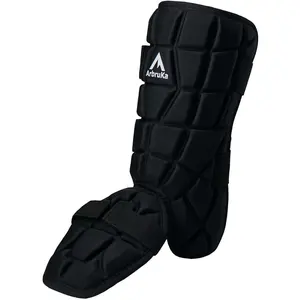 Batter's Foot Guard- Leg Guard with Adjustable Straps for Baseball Softball Adult Youth