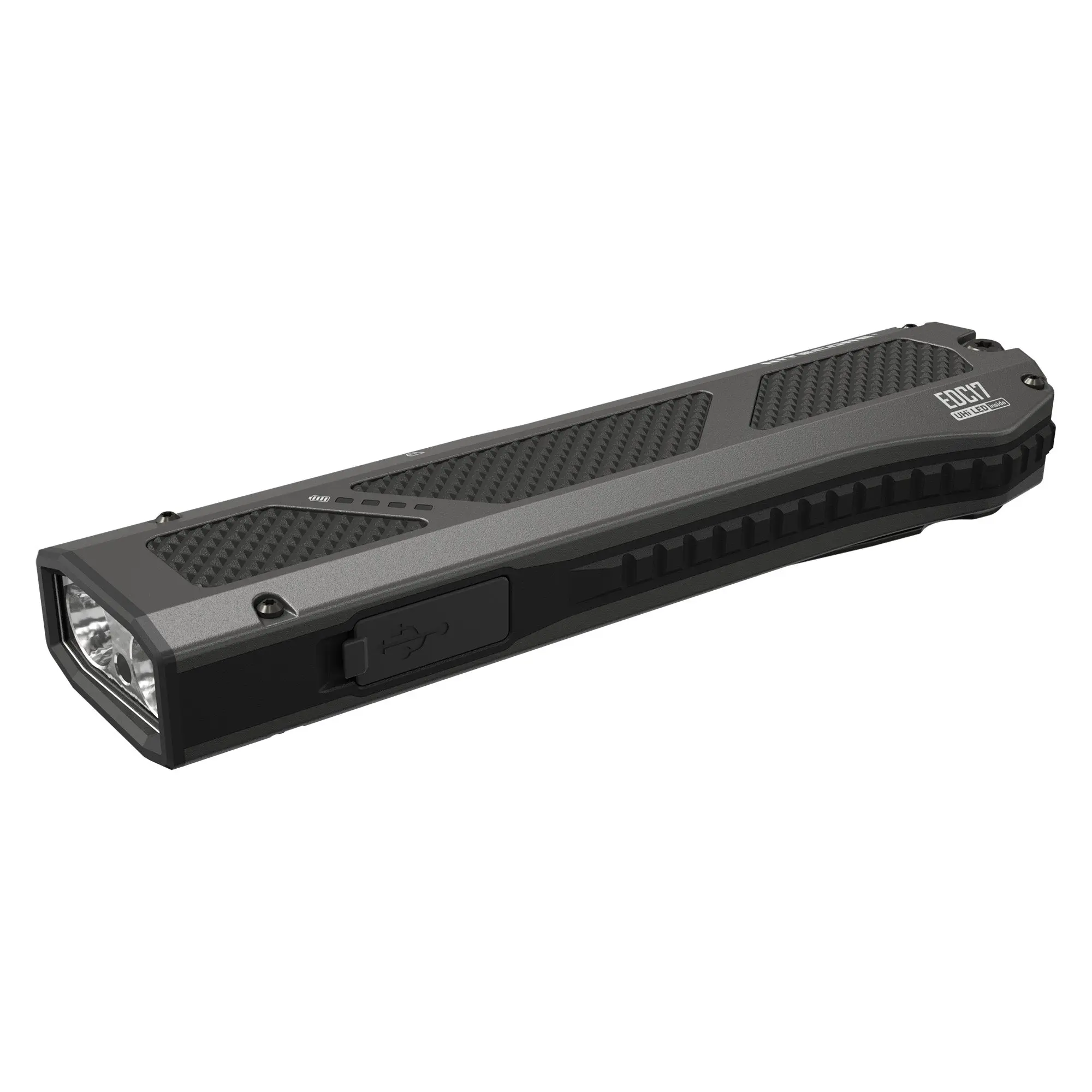 Nitecore EDC17 High-Lumen Handheld LED Flashlight - 1500 Lumen Rechargeable Spotlight Tactical EDC Torch with White LED, UV, Green Laser, Submersible Design, USB Charging Capability, Led Rechargeable Flashlights