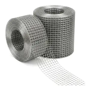 Galvanized Welded Wire Mesh Roll, 1005cm X 49.8cm, 1/2 Inch Hole Size, Iron Wire Fence for Chicken Coop, Garden, Pet Enclosure, DIY Projects