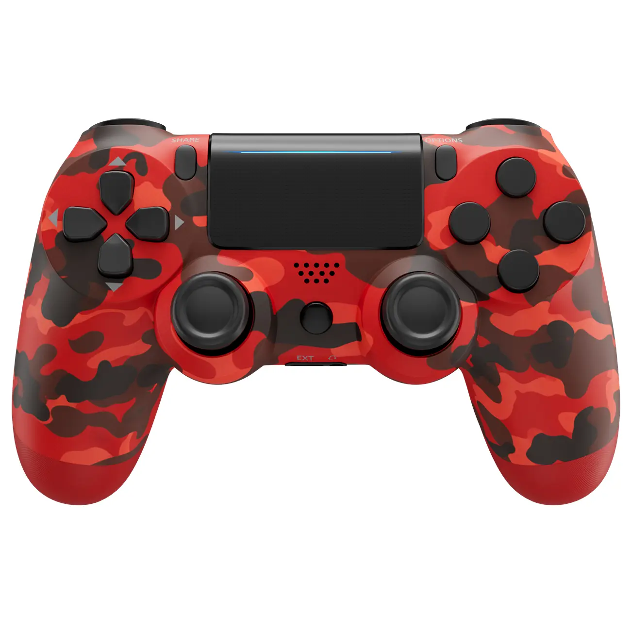 Wireless Bluetooth Game Controller Gamepad for PS4, PC, Android, iOS - Dual Vibration, Motion Sensing, Classic Layout, TouchPad, Speaker, Console Accessories with Manufacturer Warranty