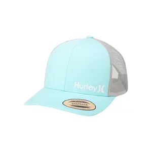 Hurley Men's Trucker Hat - Corp Snap Back Comfortable Curved Bill with Adjustable Snap Closure - Trucker Hats for Men
