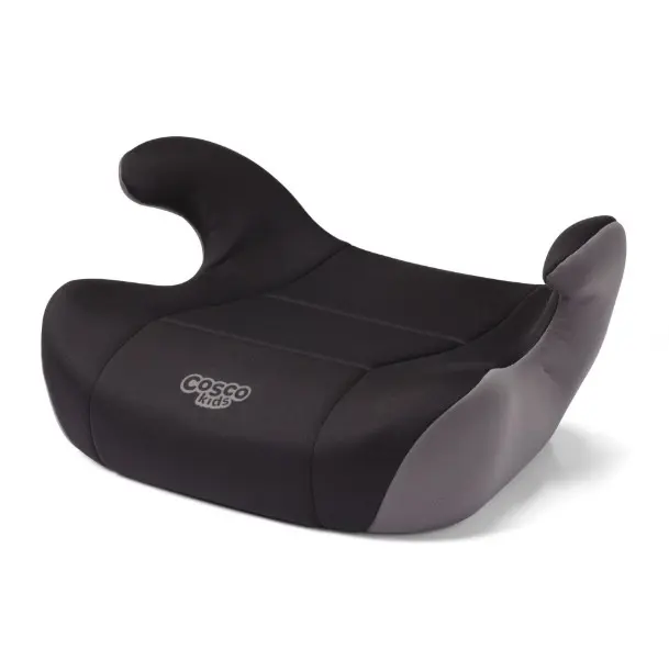 Cosco Rise LX Kids Booster Car Seat, Fossil Black