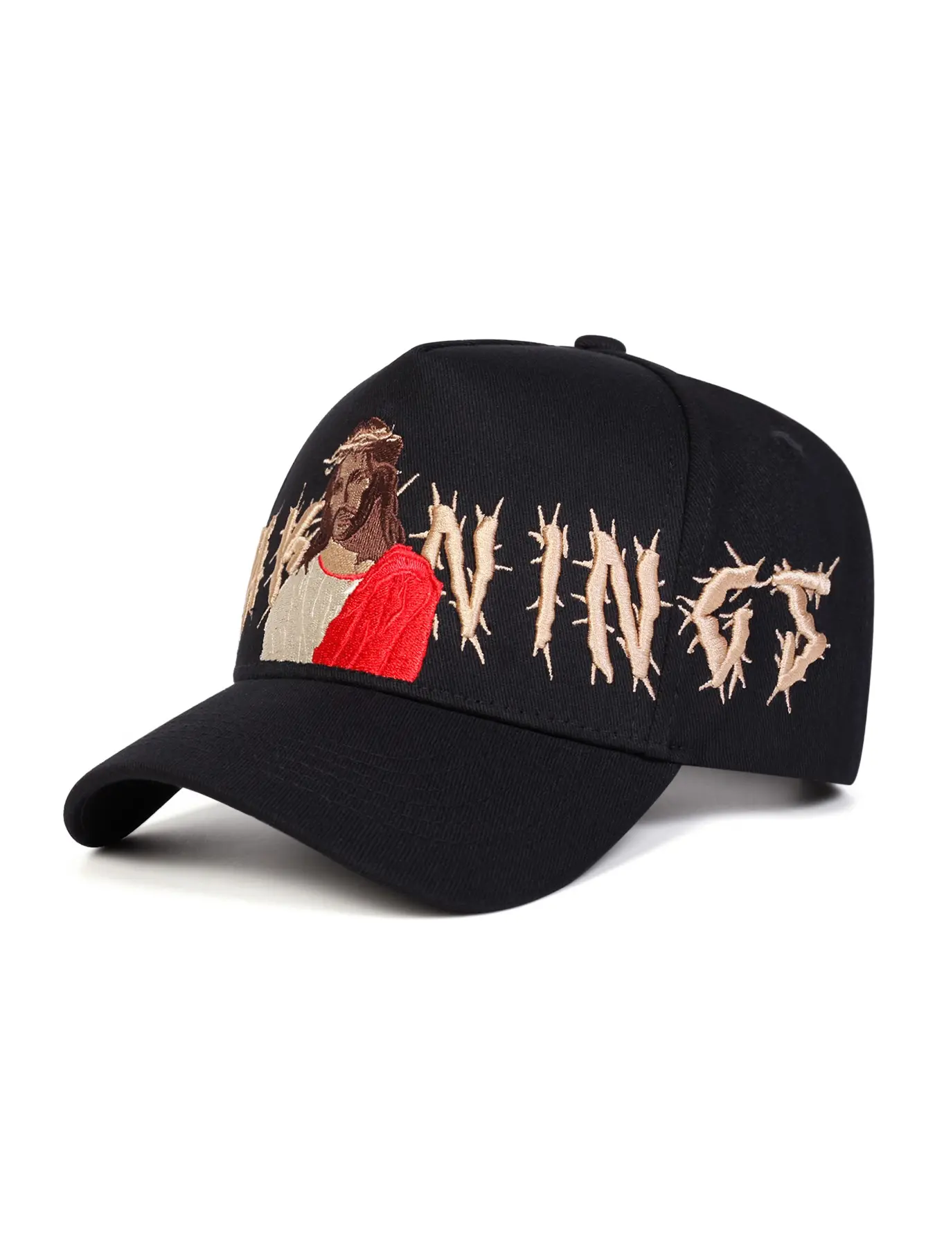Unisex Jesus Faith Cap Five-Sided Baseball Hat, Adjustable Sun Protection Casual Hat for Spring & Fall, Outdoor Travel Beach Vacation, Snapback Baseball Cap