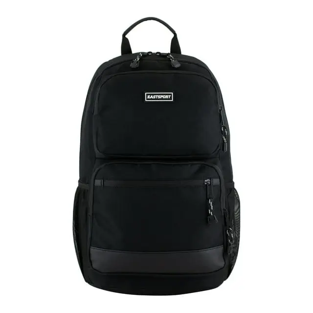 Eastsport Unisex Aurora Core Backpack Black Compact Size Youth Friendly Versatile Everyday Use Style & Functionality