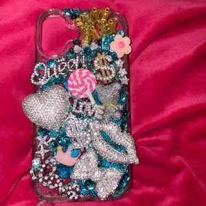 Rich Junkie Freestyle Junk Phone Case Name Sign iPhone 16+ Available with Sparkling Jewels and Lollipop Design