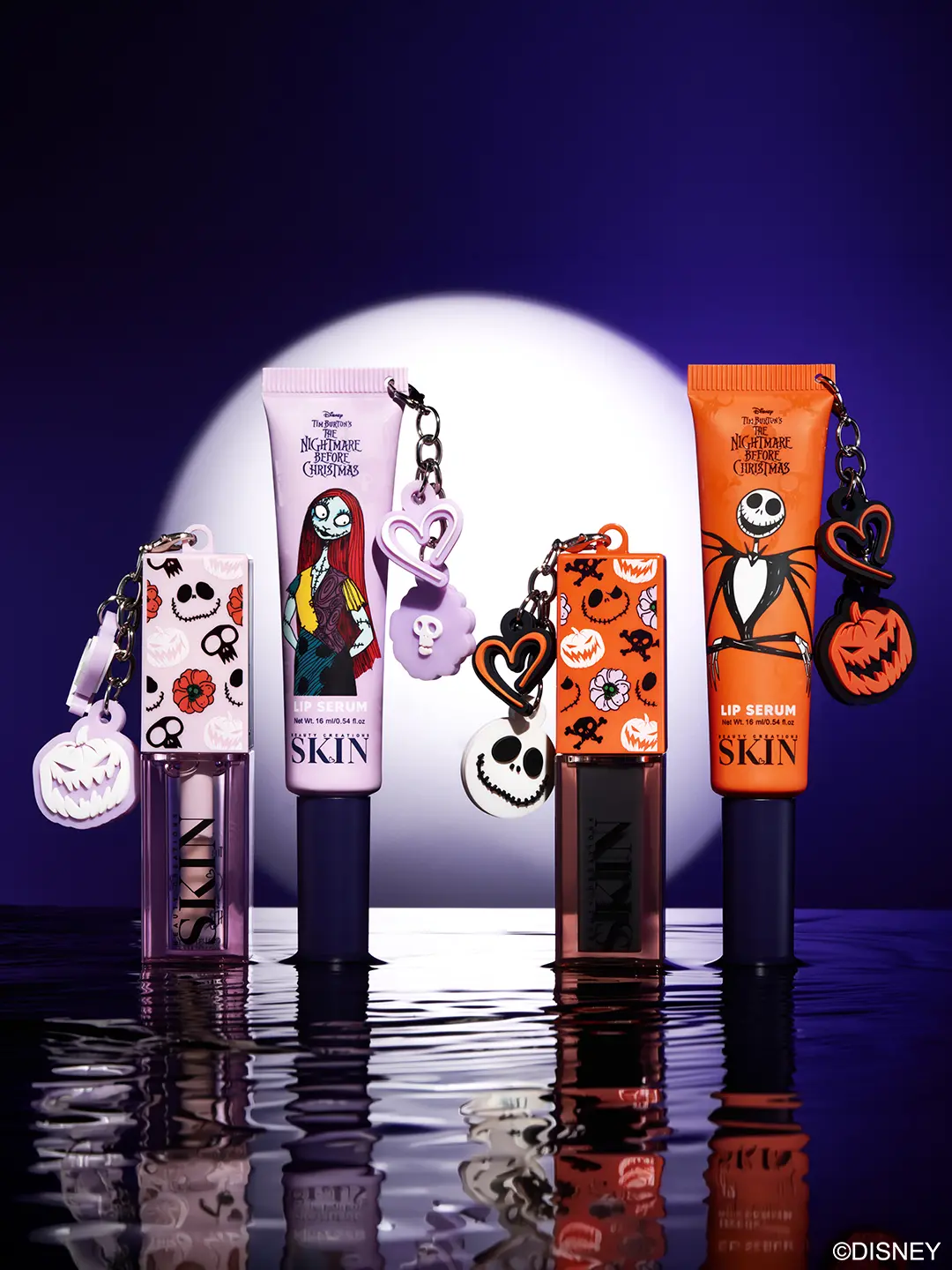 Beauty Creations x Disney Tim Burton's The Nightmare Before Christmas Lip Bundle Beauty Creations x Disney Tim Burton's The Nightmare Before Christmas Lip Bundle