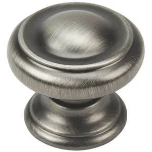Cosmas 3317AS Antique Silver Cabinet Knob