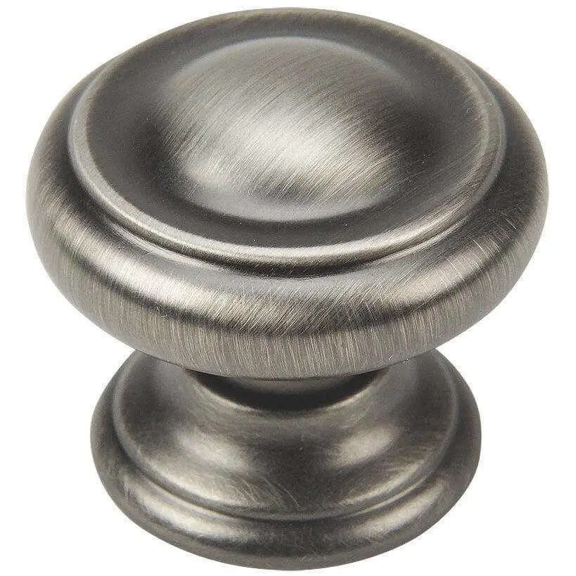 Cosmas 3317AS Antique Silver Cabinet Knob